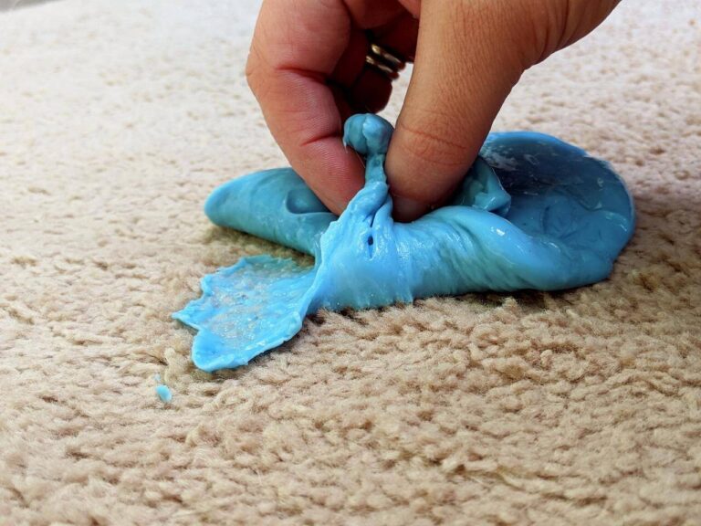 How to get slime out of carpet
