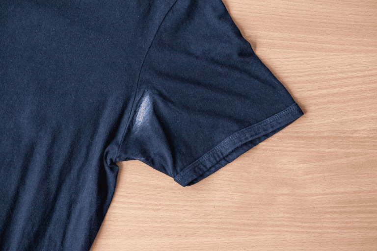 how to remove deodorant stains from clothes