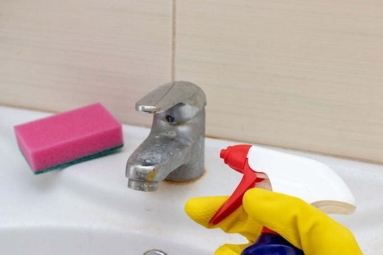 removing hard water stains